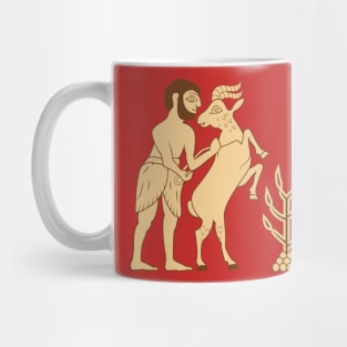 Sumerian father and son sacrament Mug